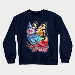 Cat-unicorn-butterfly-octopus Crewneck Sweatshirt